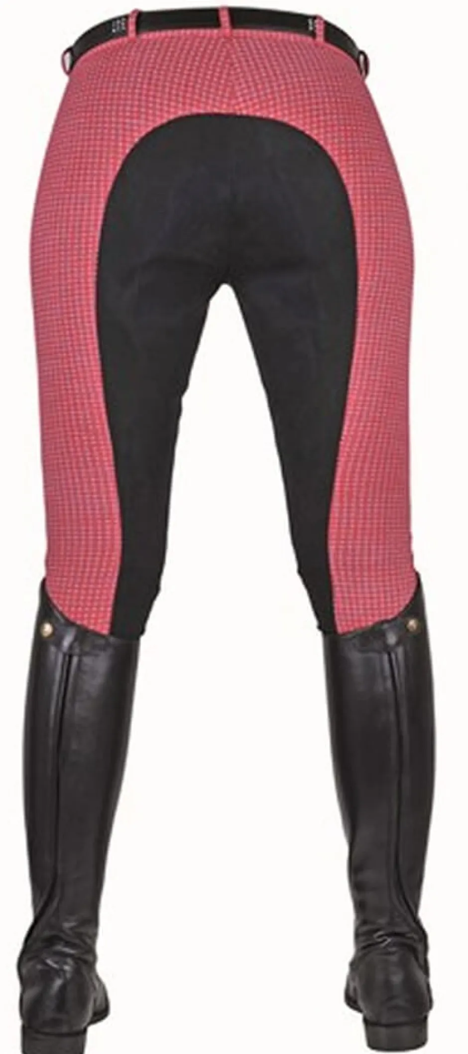HKM Reithose -Karo- Dreiviertel Besatz