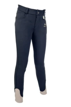 HKM Reithose -Kids Easy- Silikon-Kniebesatz