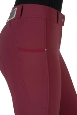HKM Reithose -Livigno- Silikon-Kniebesatz