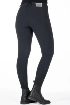 HKM Reithose -Livigno- Silikon-Kniebesatz