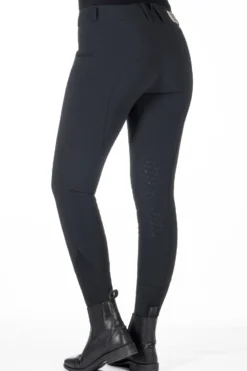 HKM Reithose -Livigno- Silikon-Kniebesatz