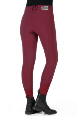 HKM Reithose -Livigno- Silikon-Kniebesatz