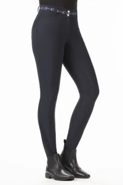 HKM Reithose -Monaco- Style Silikon-Vollbesatz