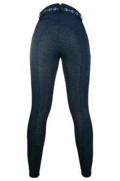 HKM Reithose -Monaco- Style Silikon-Kniebesatz