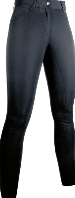 HKM Reithose -Rosegold Glamour- Style Alos-Vollbesatz