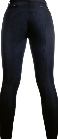 HKM Reithose -Rosegold Glamour- Style Alos-Vollbesatz