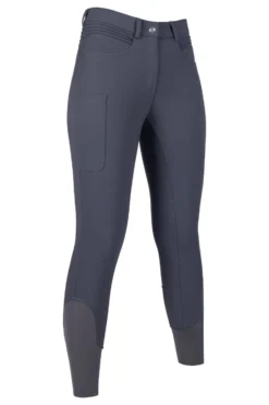 HKM Reithose -Rosewood- Silikon-Vollbesatz