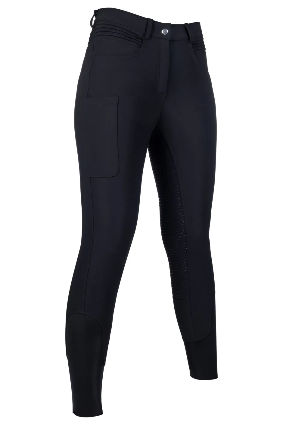 HKM Reithose -Rosewood- Silikon-Vollbesatz