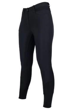 HKM Reithose -Rosewood- Silikon-Vollbesatz