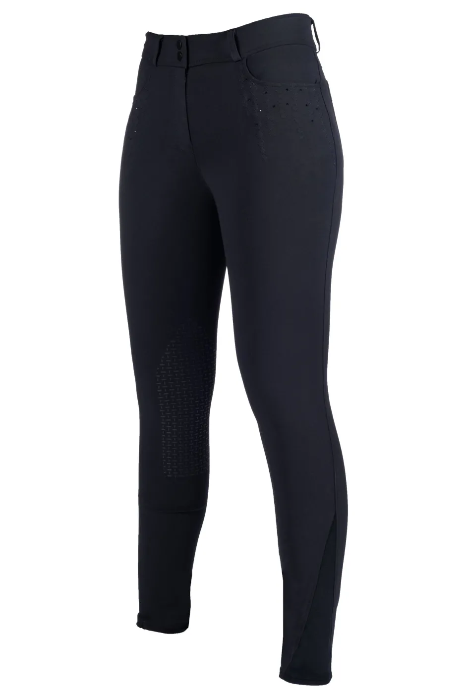 HKM Reithose -Savona- Style Silikon-Kniebesatz