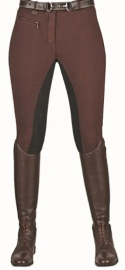 HKM Reithose -Stretchy- Dreiviertel Besatz