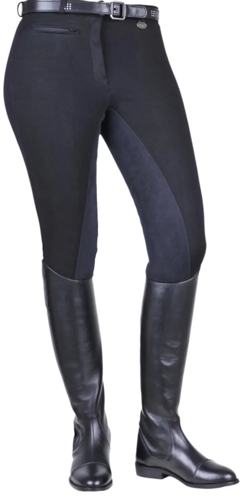 HKM Reithose -Stretchy- Dreiviertel Besatz