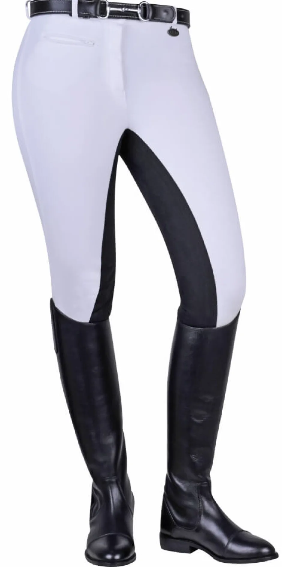HKM Reithose -Stretchy- Dreiviertel Besatz