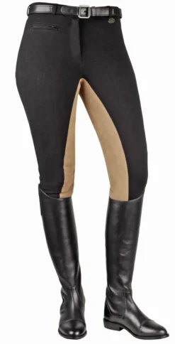 HKM Reithose -Stretchy- Dreiviertel Besatz