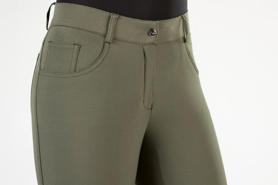 HKM Reithose -Sunshine- Silikon-Kniebesatz