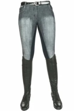 HKM Reithose -Super chic- Dreiviertel Besatz