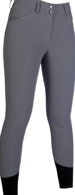 HKM Reithose -Tampa- Silikon-Kniebesatz