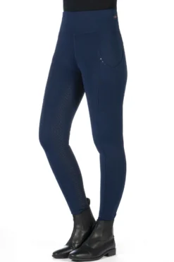 HKM Reitleggings -Cosy II- Style Silikon-Vollbesatz