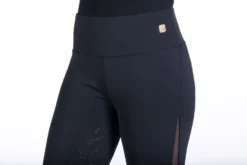 HKM Reitleggings -Edinburgh Mesh- Silikon-Vollbesatz
