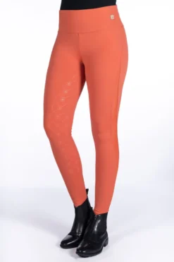 HKM Reitleggings -Edinburgh Mesh- Silikon-Vollbesatz