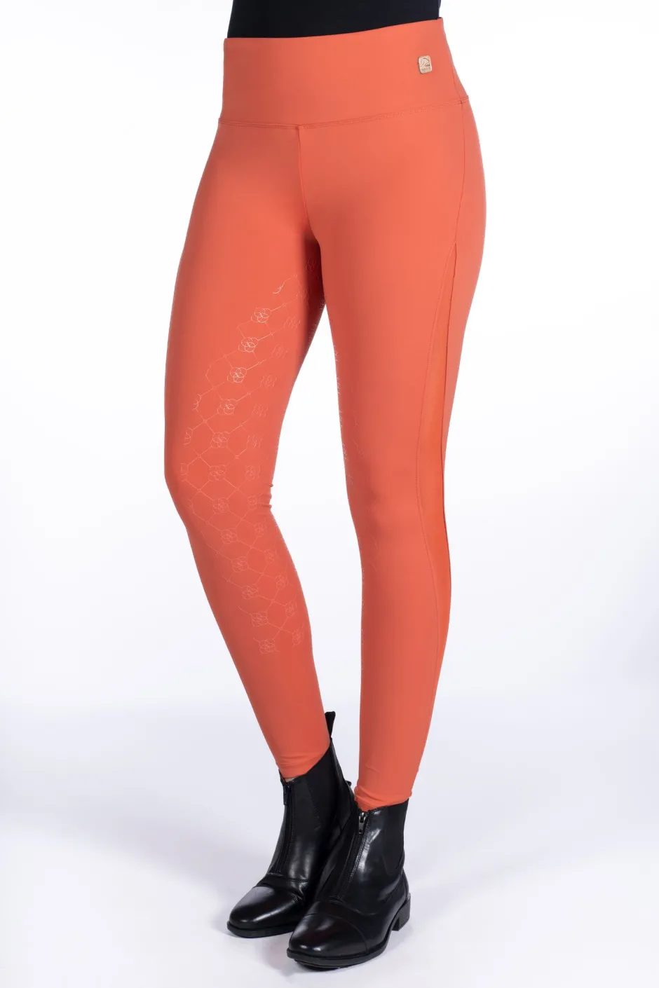 HKM Reitleggings -Edinburgh Mesh- Silikon-Vollbesatz