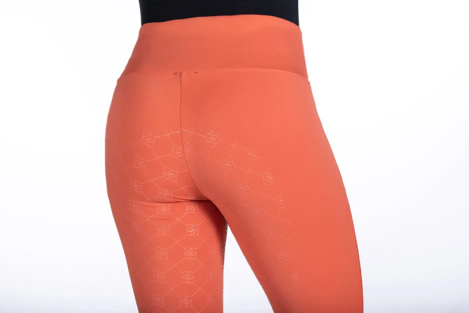 HKM Reitleggings -Edinburgh Mesh- Silikon-Vollbesatz