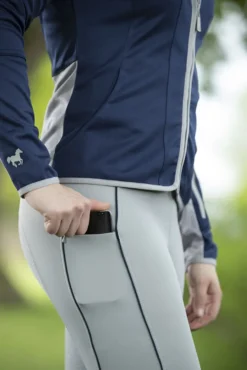 HKM Reitleggings -Equilibrio-Style Silikon-Vollbesatz