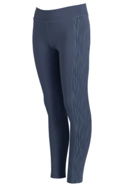 HKM Reitleggings -Flow Reflective Kids- Silikon-Vollb.
