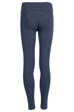 HKM Reitleggings -Flow Reflective Kids- Silikon-Vollb.