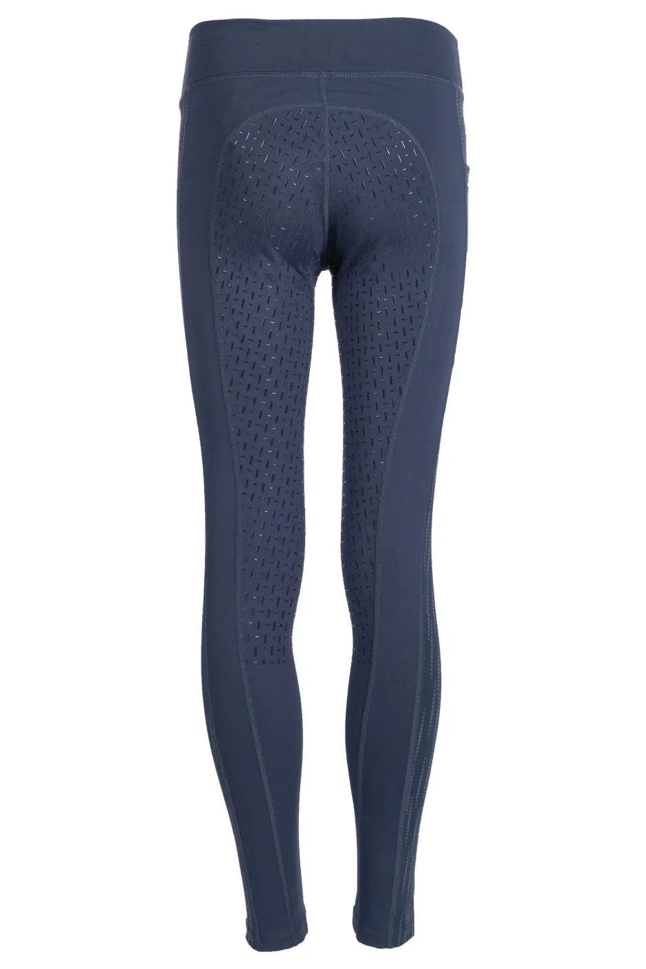 HKM Reitleggings -Flow Reflective Kids- Silikon-Vollb.