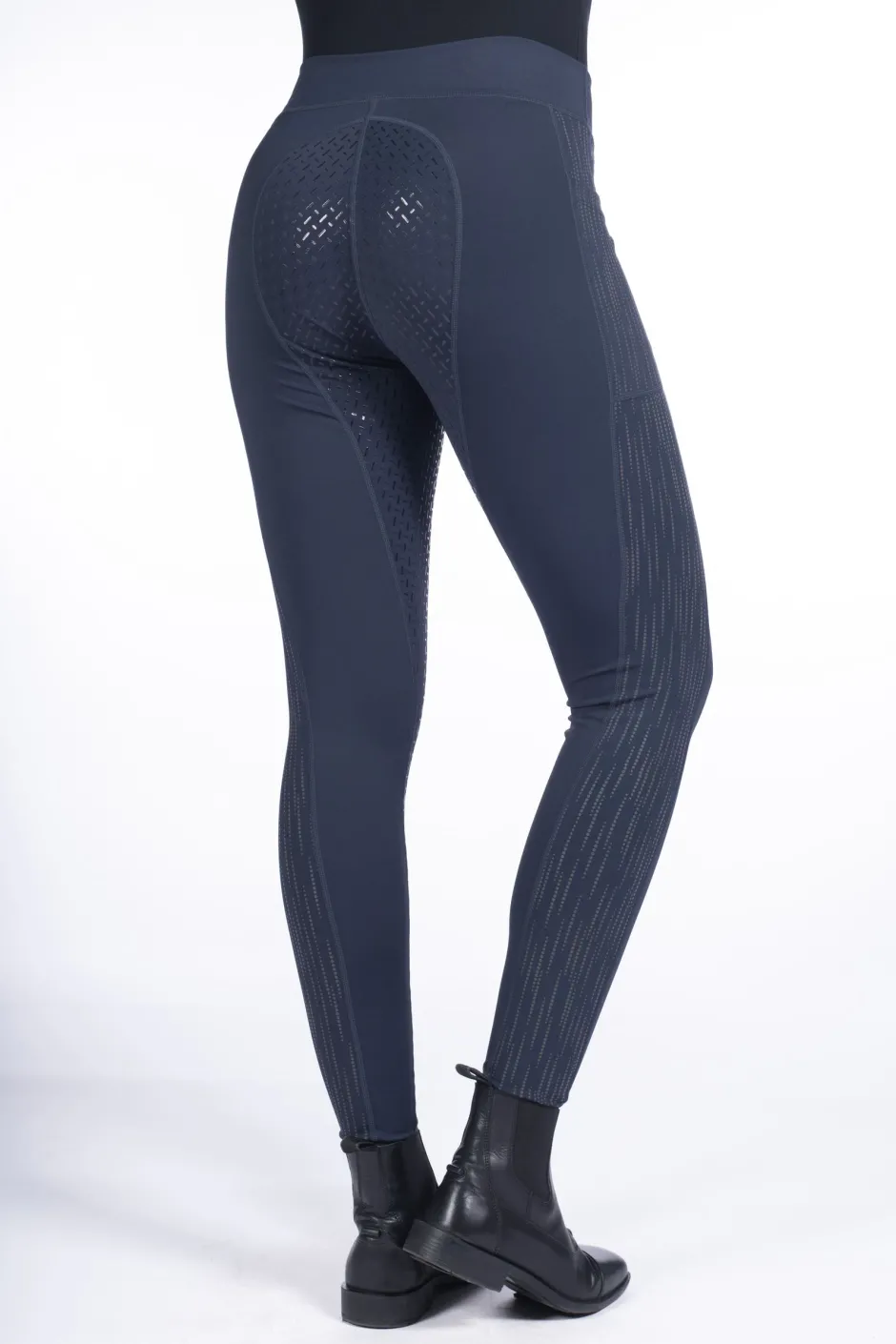 HKM Reitleggings -Flow Reflective- Silikon-Vollbesatz