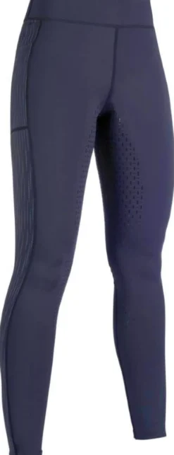 HKM Reitleggings -Flow Reflective- Silikon-Vollbesatz