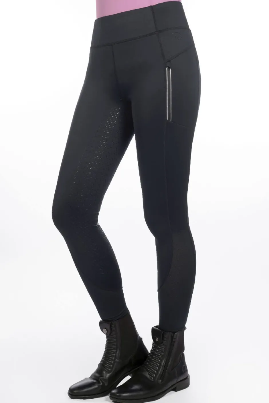 HKM Reitleggings -Harbour Island- Silikon-Vollbesatz