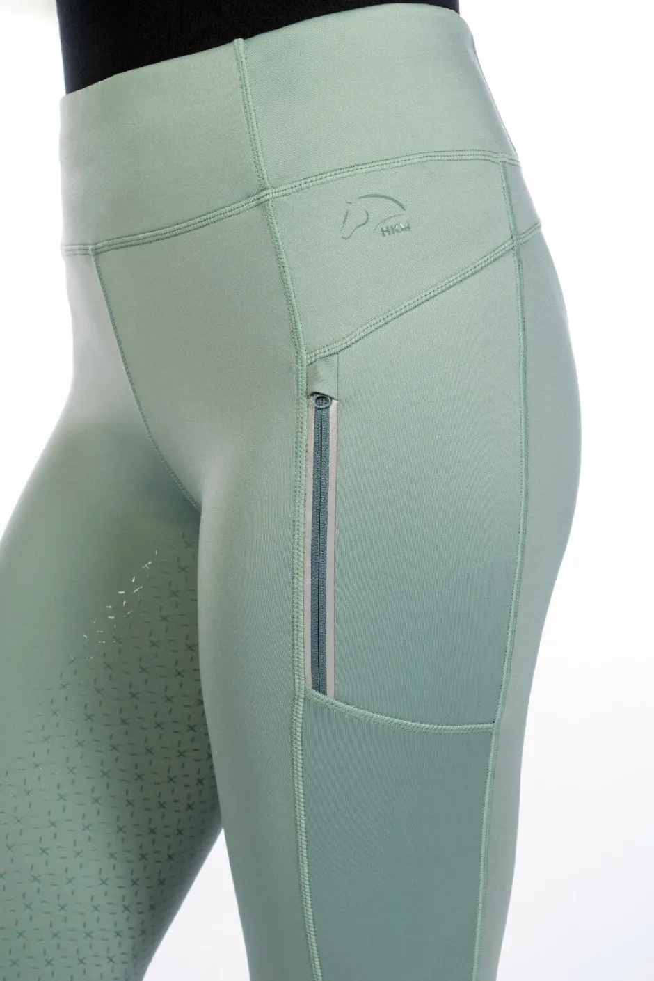 HKM Reitleggings -Harbour Island- Silikon-Vollbesatz