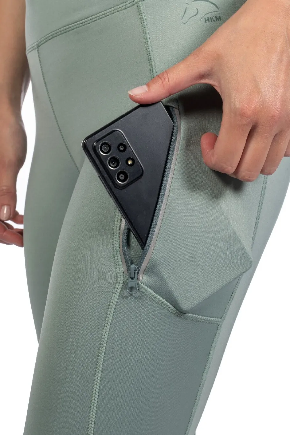 HKM Reitleggings -Harbour Island- Silikon-Vollbesatz