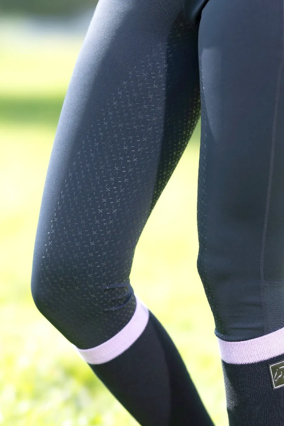 HKM Reitleggings -Harbour Island- Silikon-Vollbesatz