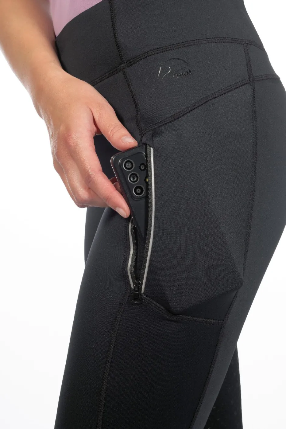 HKM Reitleggings -Harbour Island- Silikon-Vollbesatz