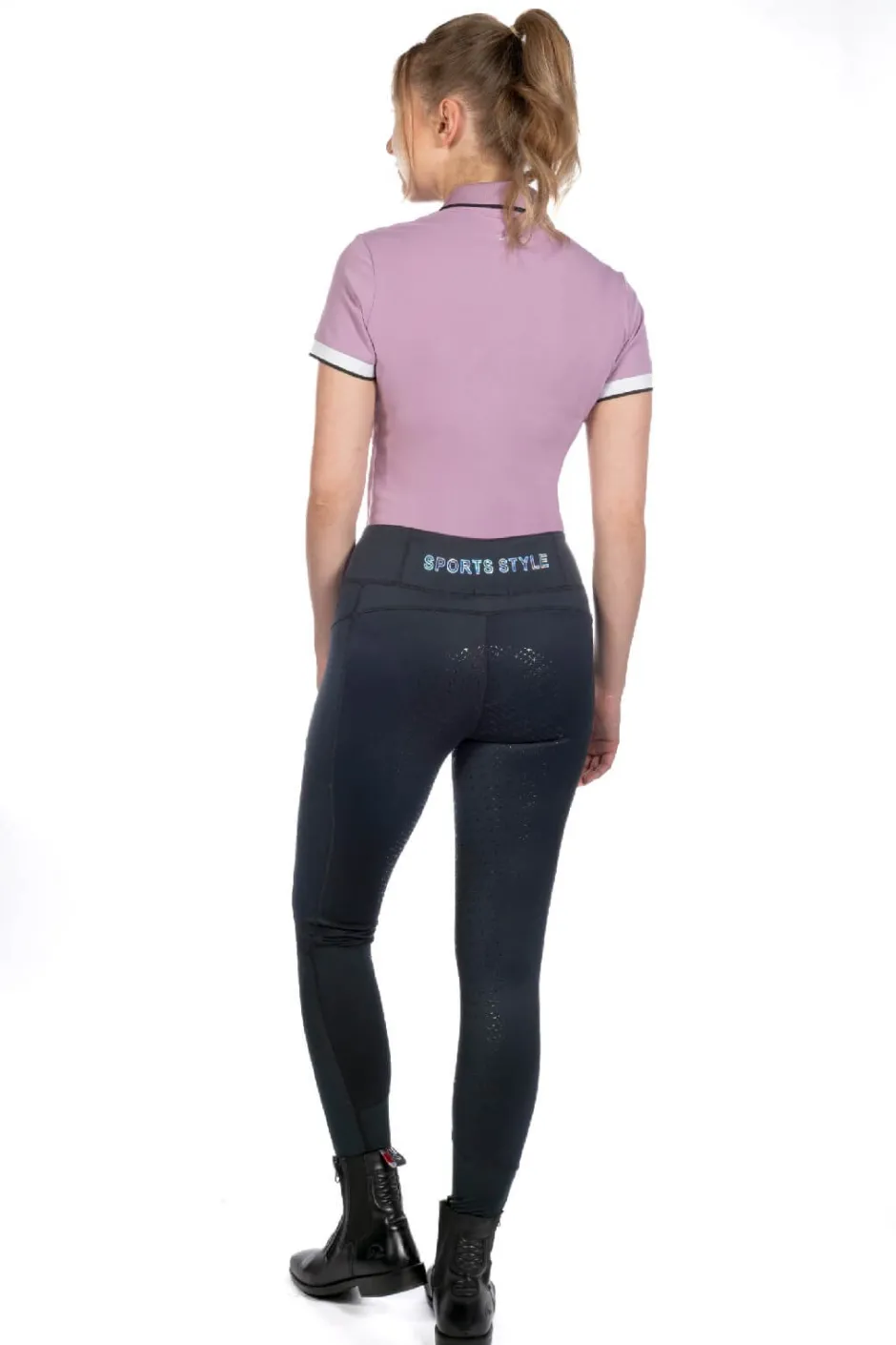 HKM Reitleggings -Harbour Island- Silikon-Vollbesatz