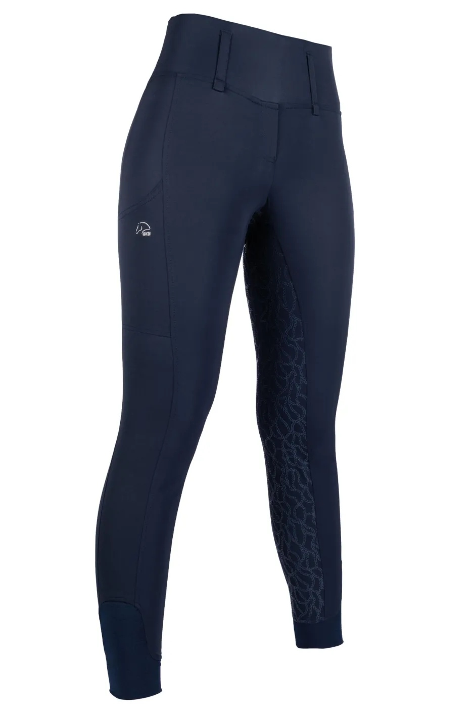 HKM Reitleggings -Hunter- Silikon-Vollbesatz