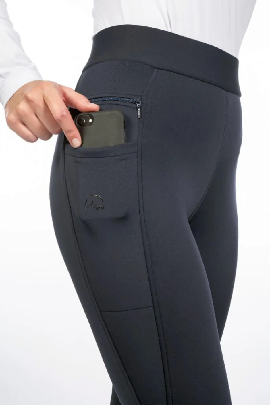 HKM Reitleggings -Isabella- Silikon-Vollbesatz