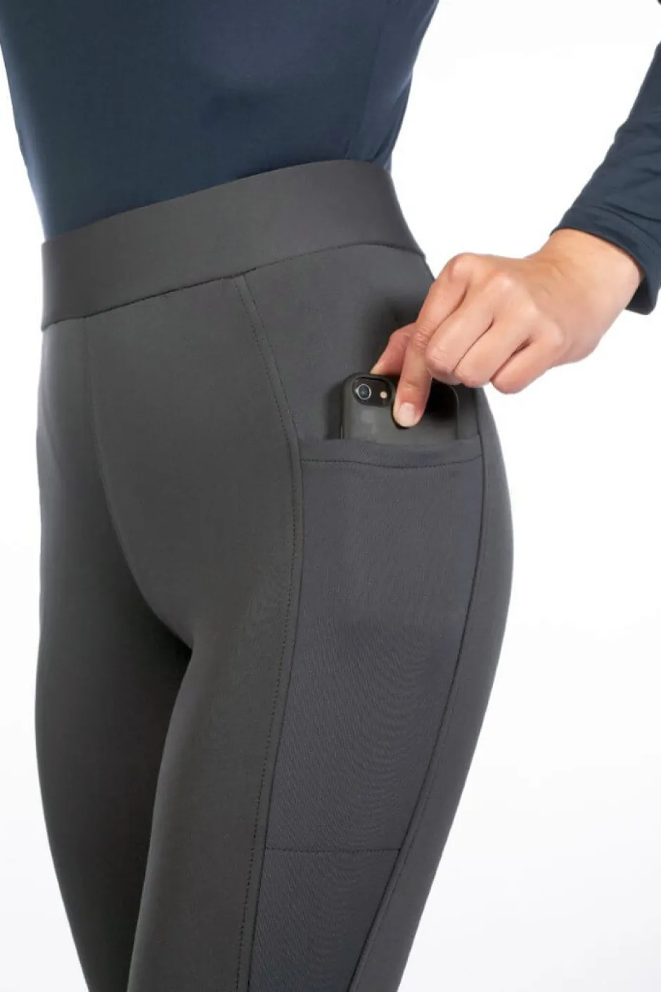 HKM Reitleggings -Isabella- Silikon-Vollbesatz
