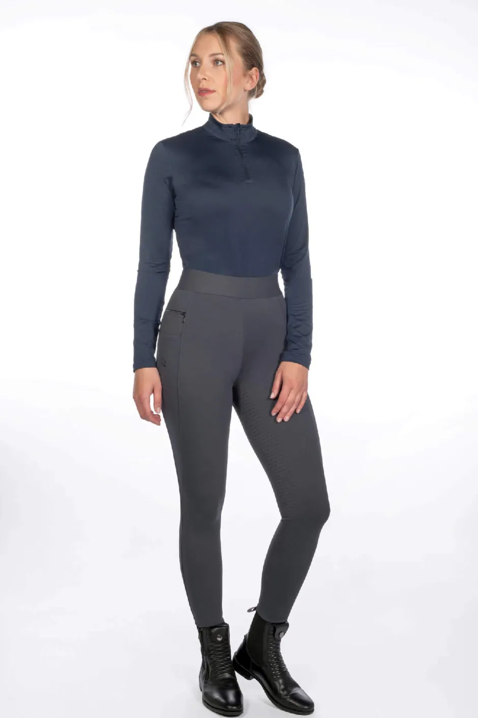 HKM Reitleggings -Isabella- Silikon-Vollbesatz