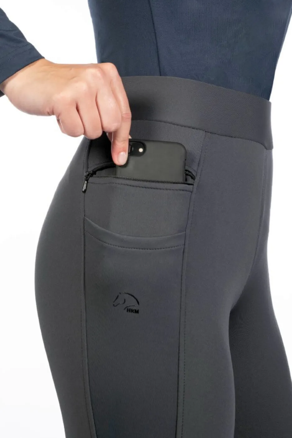 HKM Reitleggings -Isabella- Silikon-Vollbesatz