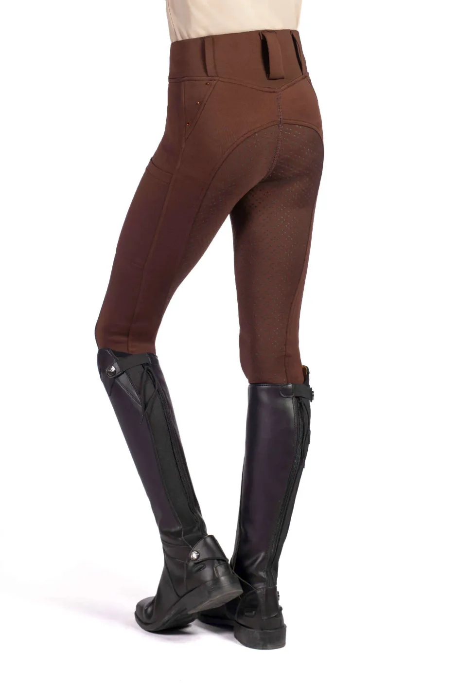 HKM Reitleggings -Lana II- Style Silikon-Vollbesatz