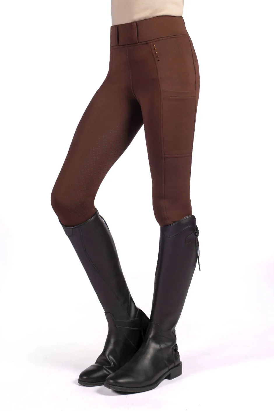 HKM Reitleggings -Lana II- Style Silikon-Vollbesatz