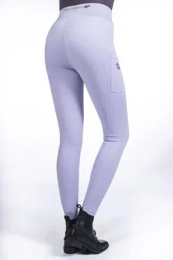 HKM Reitleggings -Lavender Bay- Silikon-Vollbesatz