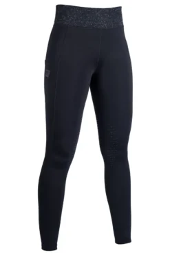 HKM Reitleggings -Lavender Bay- Silikon-Kniebesatz