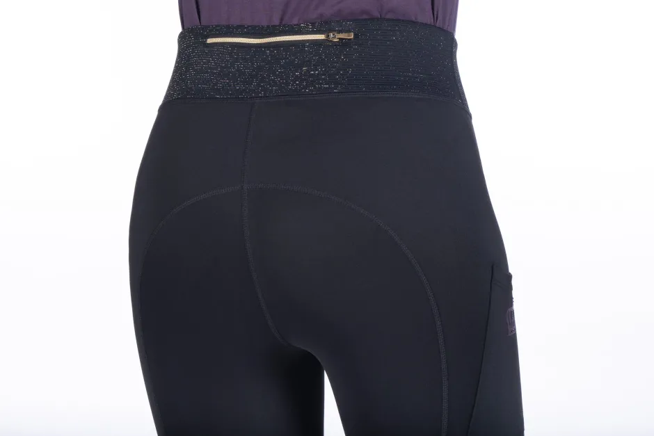 HKM Reitleggings -Lavender Bay- Silikon-Kniebesatz
