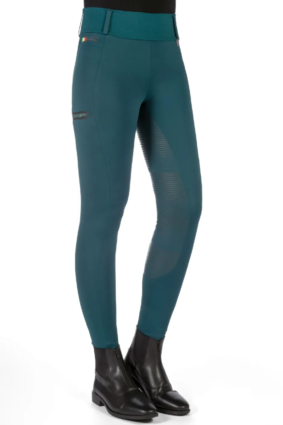 HKM Reitleggings -Livigno- Silikon-Vollbesatz