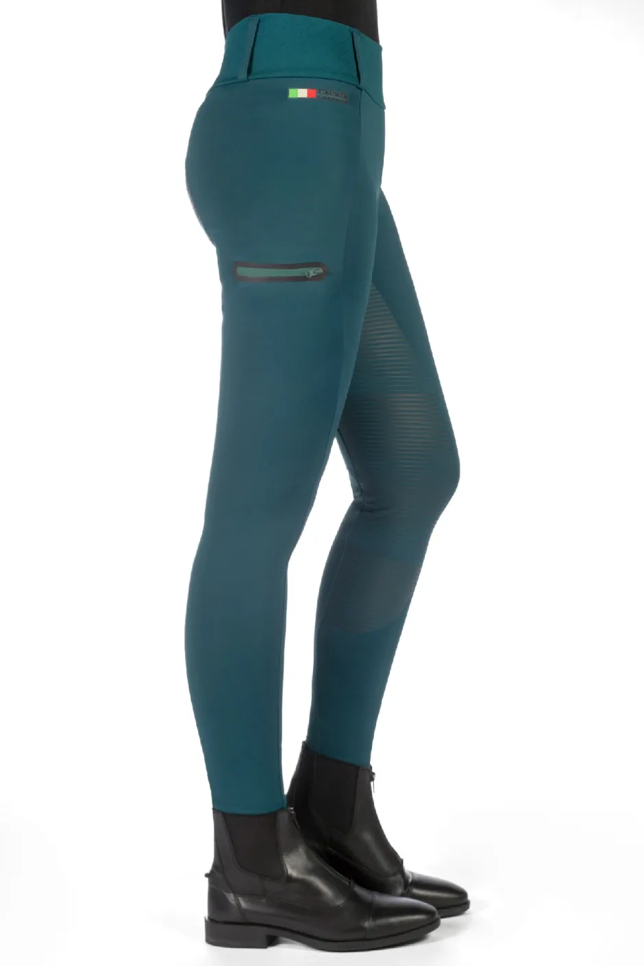 HKM Reitleggings -Livigno- Silikon-Vollbesatz